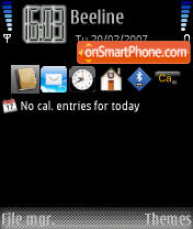 Iphone3 tema screenshot