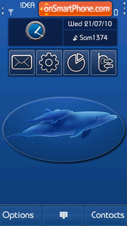 Скриншот темы Dolphins v5