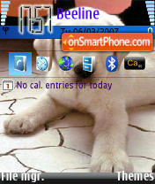 Dog tema screenshot