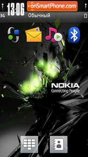 Nokia 7231 theme screenshot