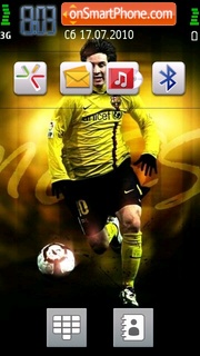 Messi Lionel 01 Theme-Screenshot