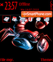 Scorpio 07 tema screenshot