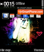 Lady gaga 04 theme screenshot