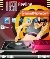 Dj's Life tema screenshot