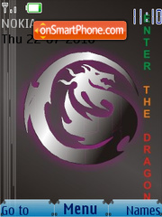 Dragon F SWF es el tema de pantalla