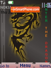 Dragon G SWF es el tema de pantalla