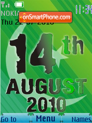 14th August tema screenshot