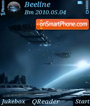 Outer Space-2 tema screenshot