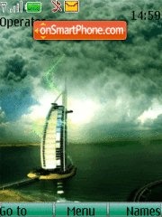 Burj Al Arab Dubai 01 theme screenshot