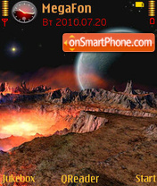 Outer Space-3 tema screenshot