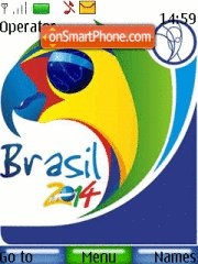 Capture d'écran Fifa Brasil 2014 thème