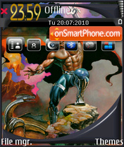 Boris vallejo 2 theme screenshot