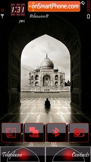 Tajmahal by Shawan tema screenshot