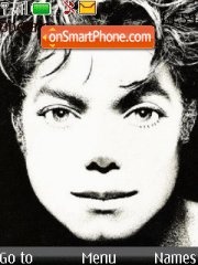 Capture d'écran Michael Jackson thème