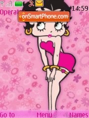 Скриншот темы Betty Boop