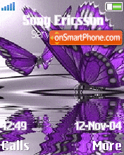 Butterflies tema screenshot