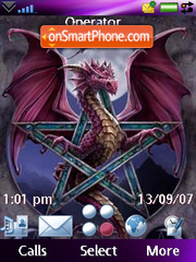 Dragon tema screenshot