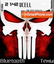 Punisher tema screenshot