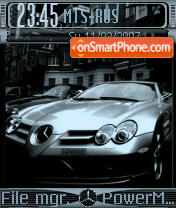 Mercedes Benz theme screenshot