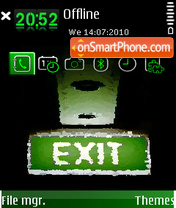 Exit 03 Theme-Screenshot