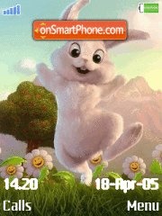 Skipping rabbit theme screenshot