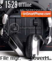 Music 5318 tema screenshot