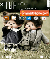 Monchhichi theme screenshot