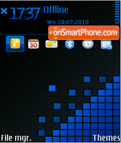 Pixels tema screenshot