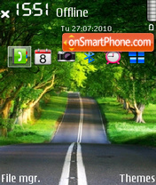 Road 70 theme screenshot