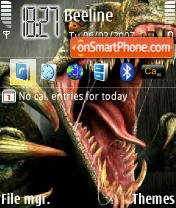 Raptor theme screenshot