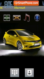 Honda Civic es el tema de pantalla