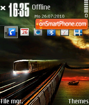 Train 02 theme screenshot