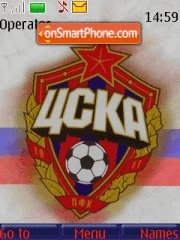 Capture d'écran CSKA thème