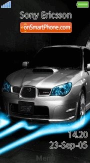 Subaru Impreza Wrx 01 es el tema de pantalla