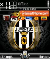 Juventus fc 02 theme screenshot