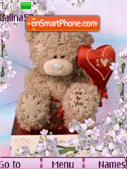 Teddy bears swf anim theme screenshot