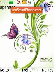 Nokia Creative tema screenshot