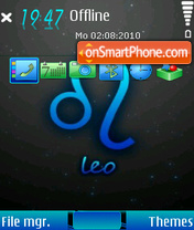 Leo 11 tema screenshot