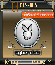 Playboy Cyberclub es el tema de pantalla