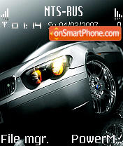 Theme BMW es el tema de pantalla