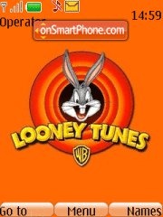 LooneyTunes With Tone theme screenshot