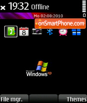 Windows xp 22 es el tema de pantalla