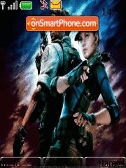 Resident evil 5 es el tema de pantalla