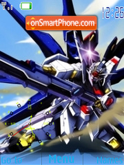 Скриншот темы Gundam Seed Destiny 01