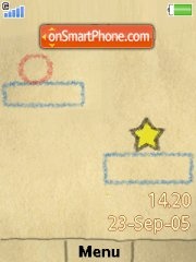 Crayon Physics theme screenshot