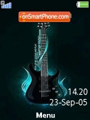 Скриншот темы Guitar 13