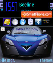 Sportcar tema screenshot