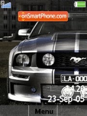 Mustang Theme tema screenshot