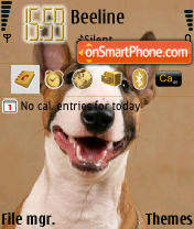 Bullterier tema screenshot