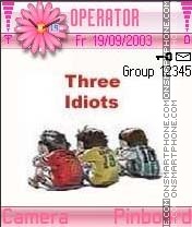 Three Idiots tema screenshot